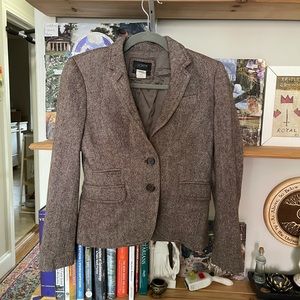J. Crew Tweed Blazer 00